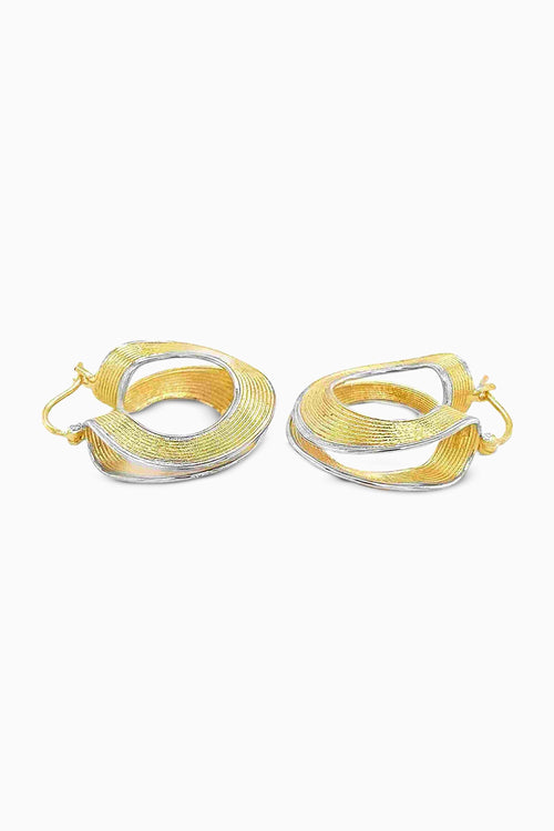 Radiance Textured Hoops
