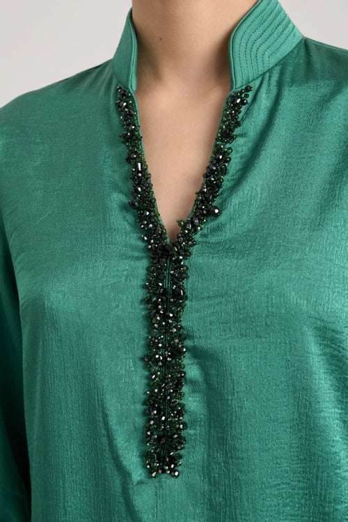 Aurelia Emerald Kurta Set