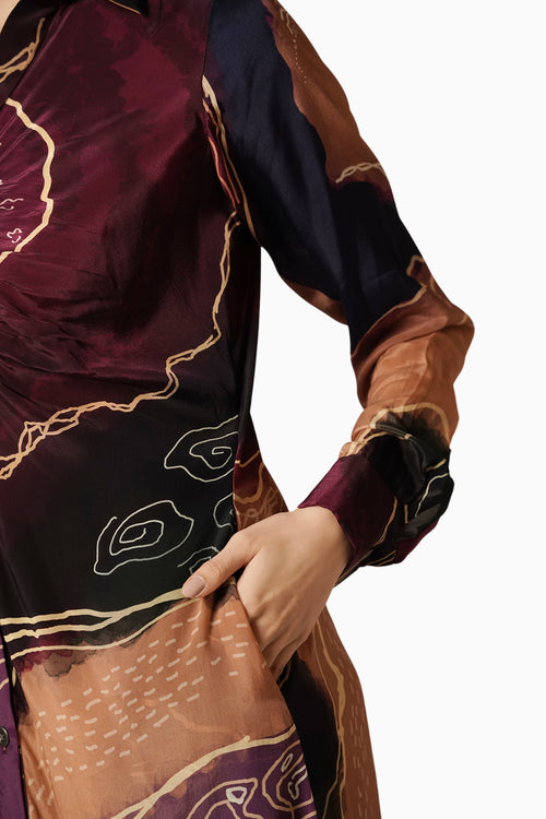 River Asymmetrical Dress