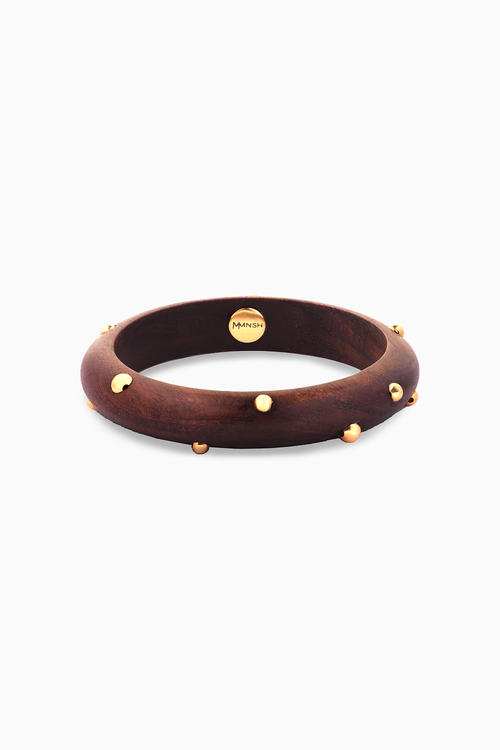 Gold Ball Bangle