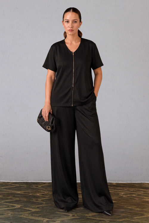 Black Three-Piece Co-ord Set