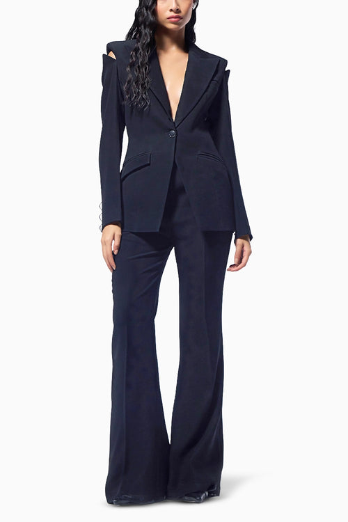 Metal Spine Tailored Suit