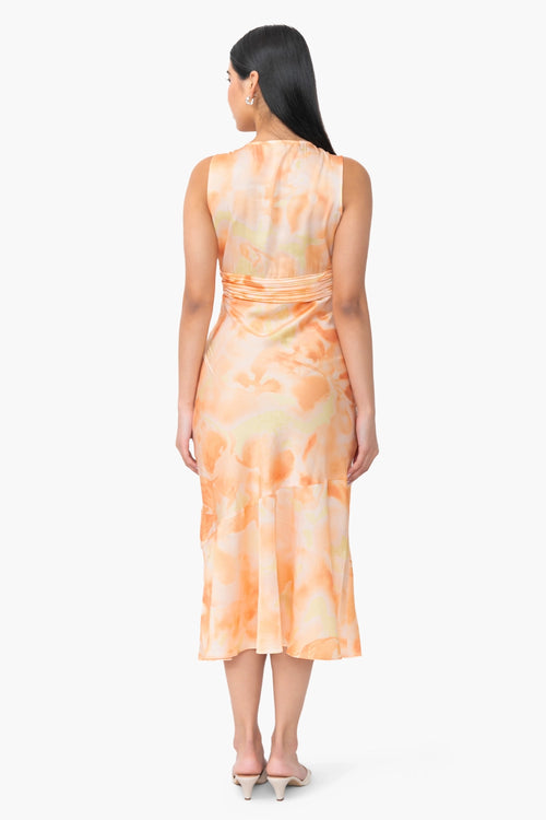 Orange The Vow Dress