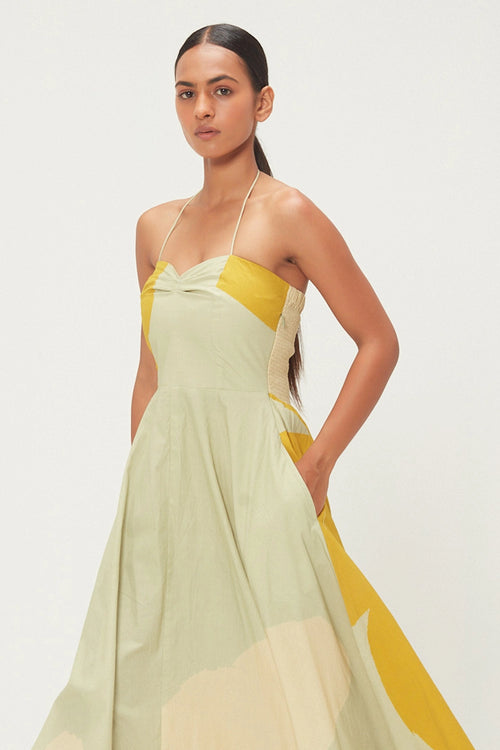 Lime And Mint Green Pickle Dress