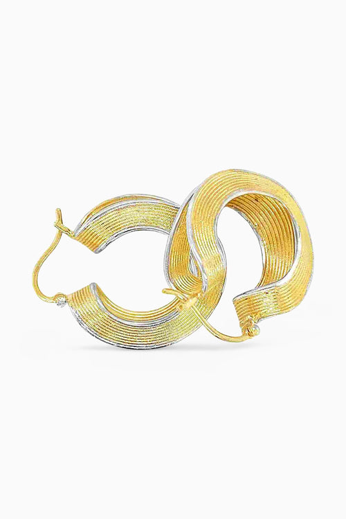 Radiance Textured Hoops
