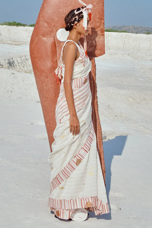 Hara Chanderi Saree