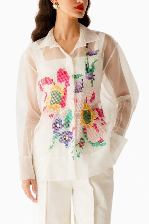 Earth Laughs In Flower Shirt