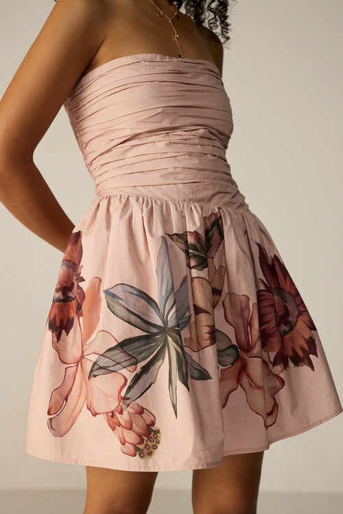 Pink Evara Mini Dress