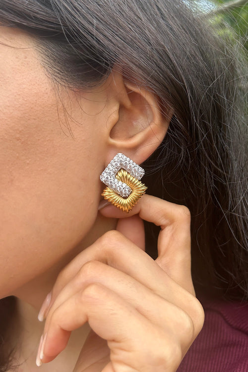 Gloria Textured Earrings