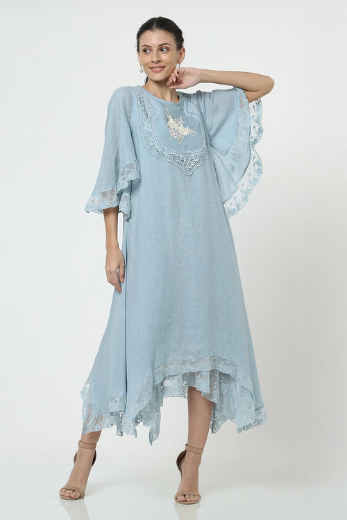 Love Lace Twirl Sky Dress