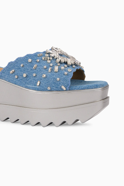 90s Summer Wedge Sandals