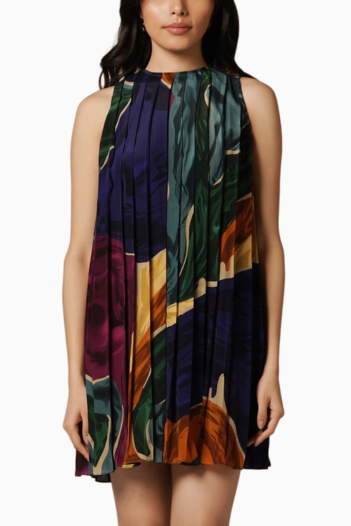 Umi Pleated Dress