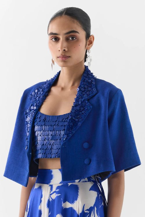 Blue Ink Blazer