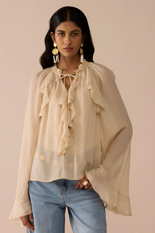 Limelight Chiffon Blouse