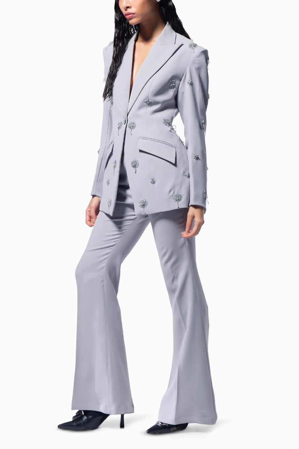 Cosmos Ash 3 Piece Suit