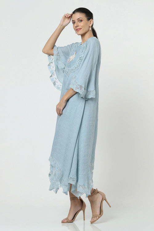 Love Lace Twirl Sky Dress