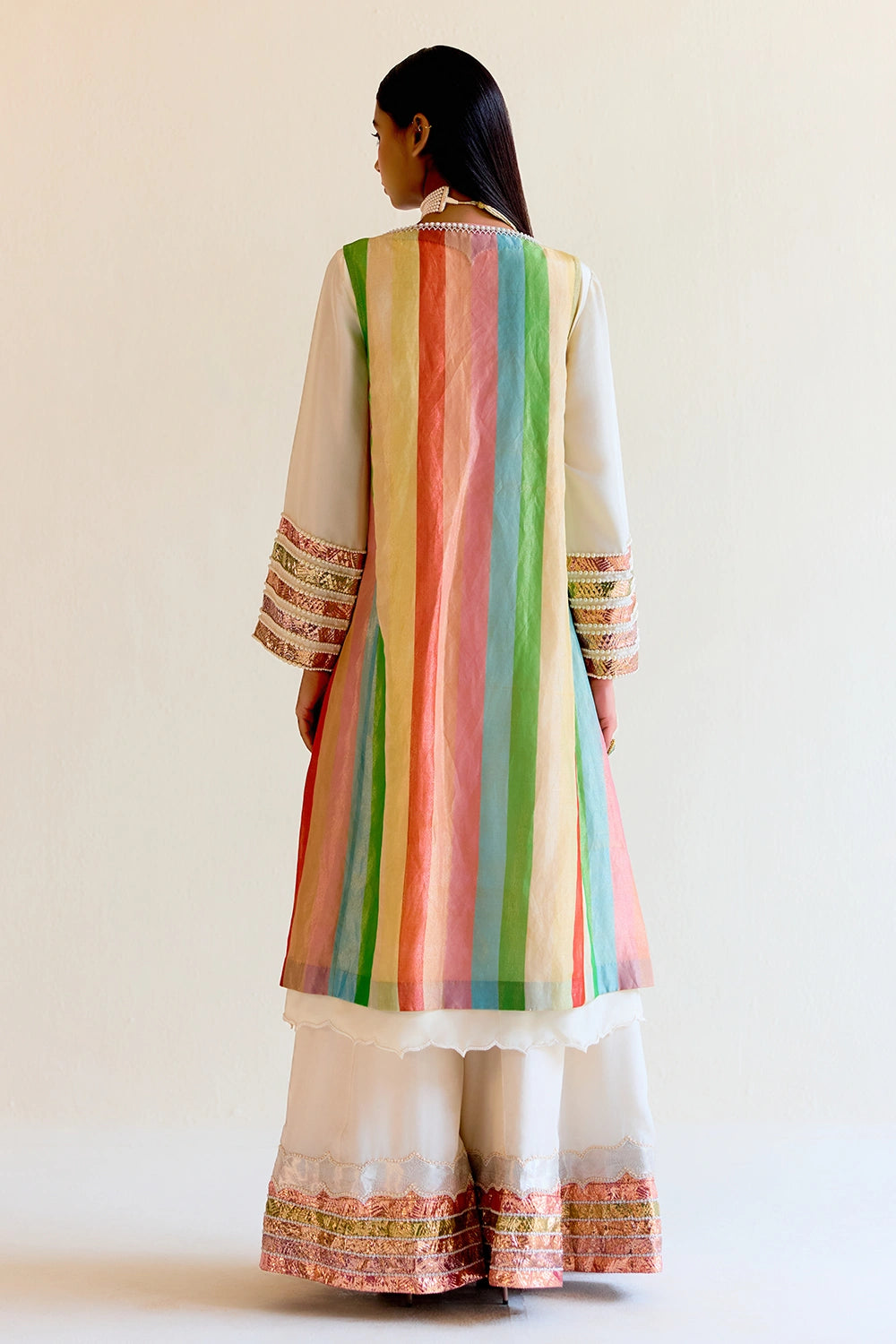 Jaipur Choga With Sharara Set