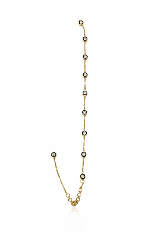 Black Enamel Choker