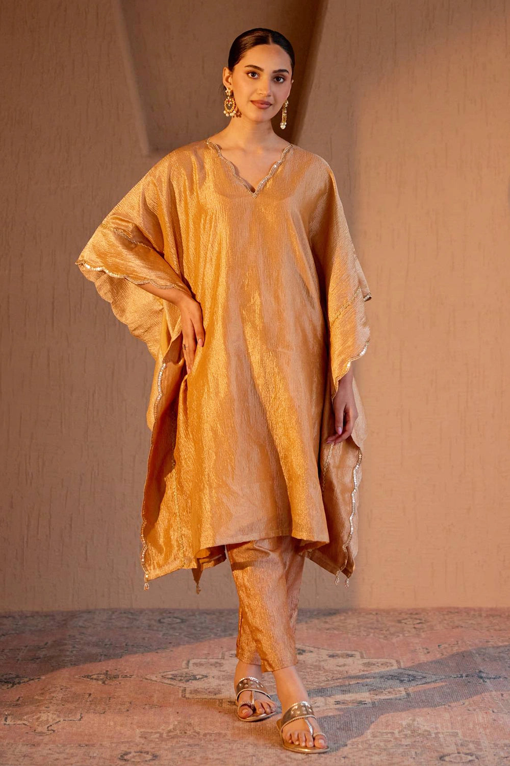 Amber Charm Kaftan With Pants