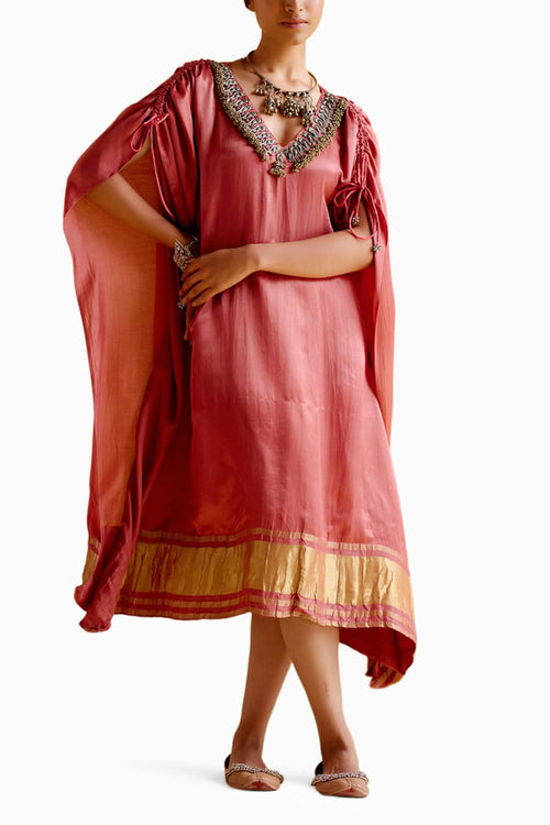 Amor Pink Kaftan Dress