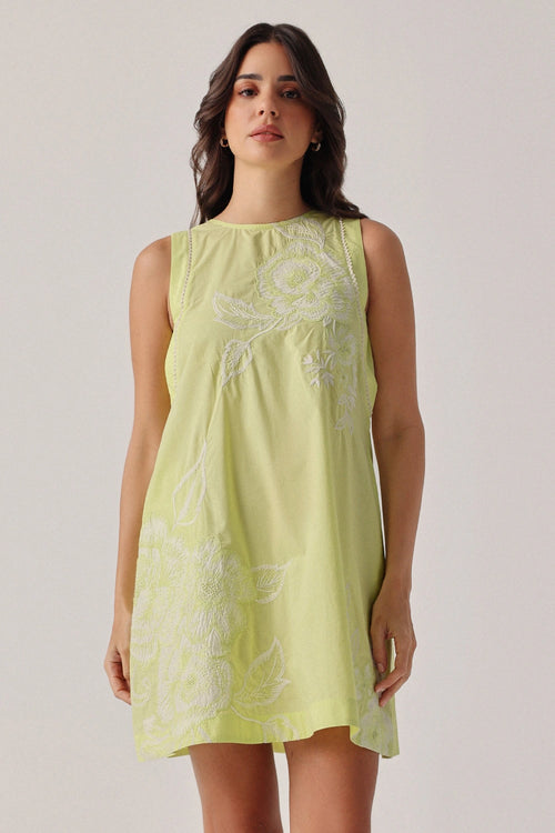 Lime Isles Harper Mini Dress