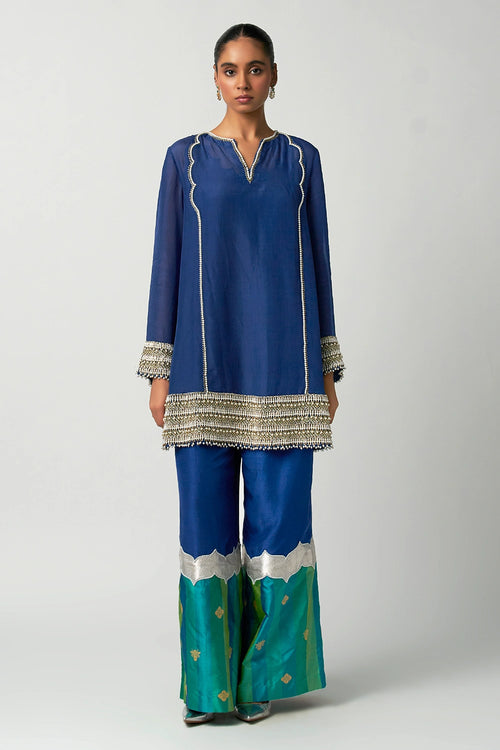 Sapphire Zehn-E-Zevar Organza Kurta Set
