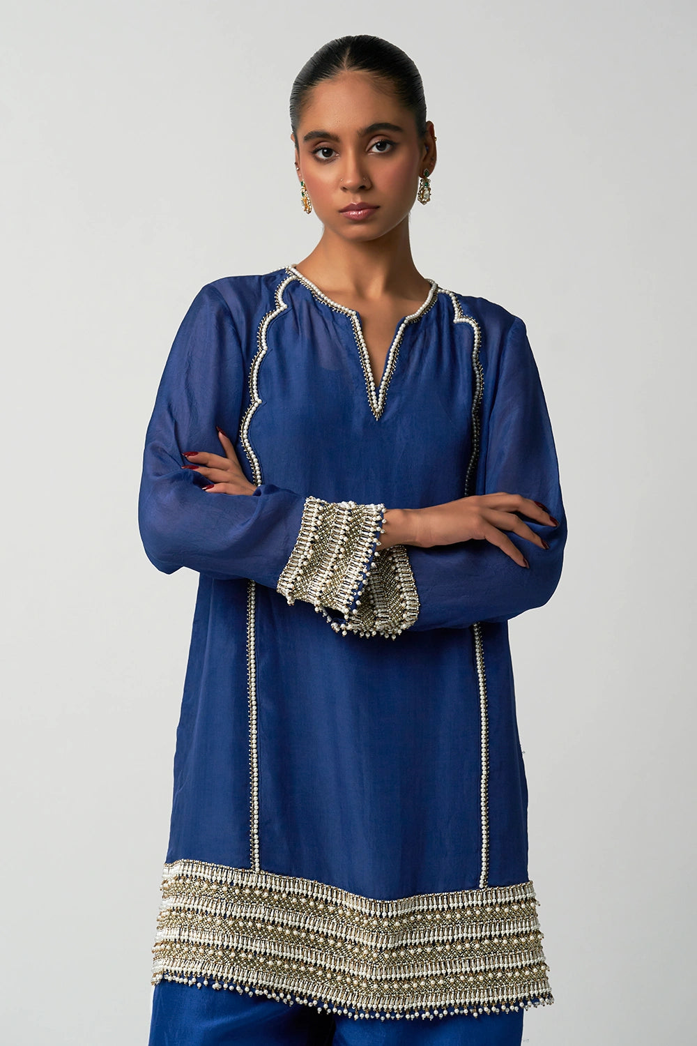 Sapphire Zehn-E-Zevar Organza Kurta Set