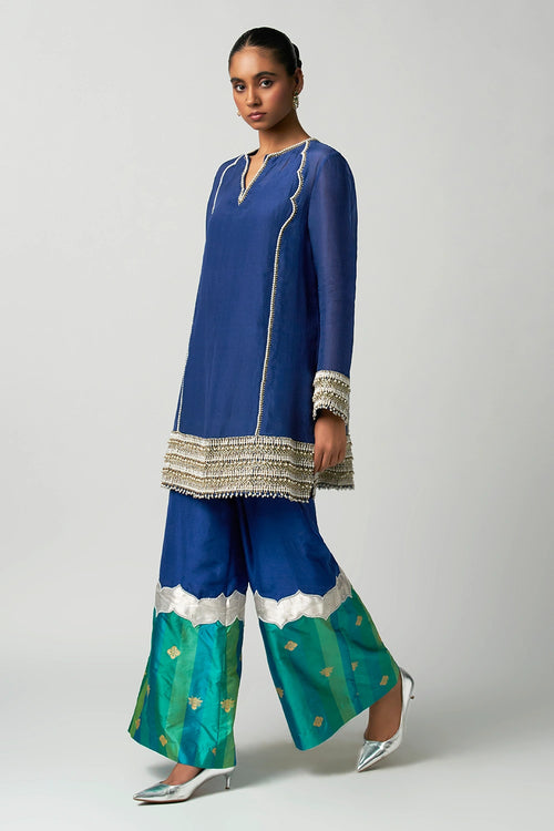 Sapphire Zehn-E-Zevar Organza Kurta Set