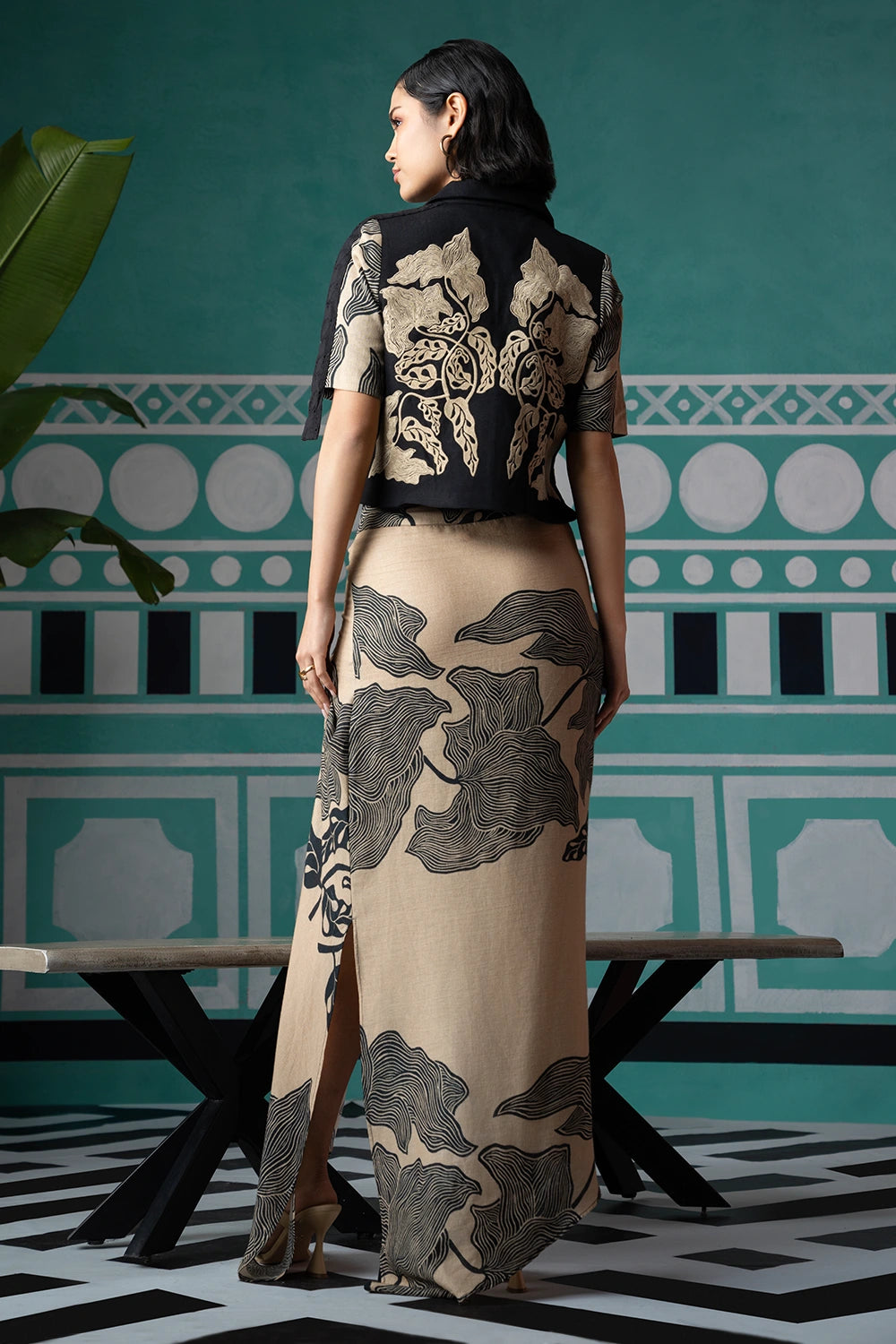 Black Iconic and Flattery Matching Set