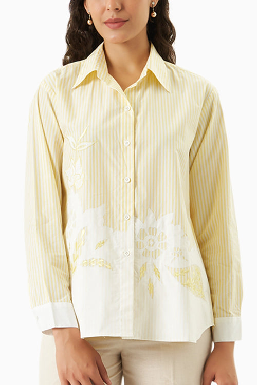 Yellow Stripe Hype Shirt