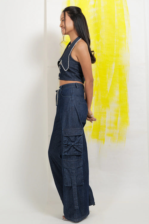 Indigo Pearl Co-ord Set