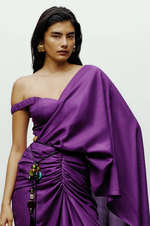 Purple Camila Blouse