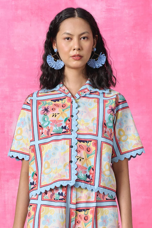 Posette Cropped Shirt