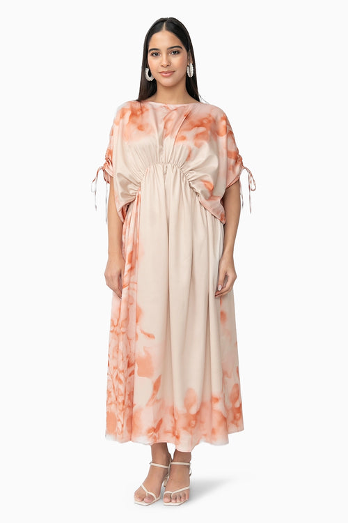 Peach Zenya Dress