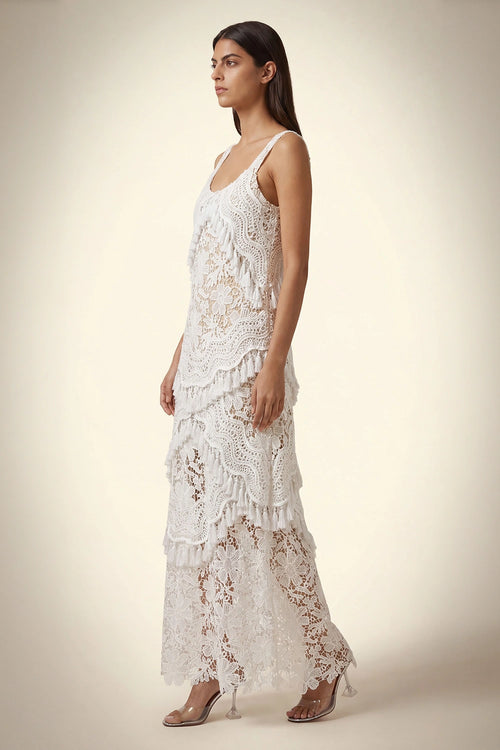 Aurelia Fringe Gown