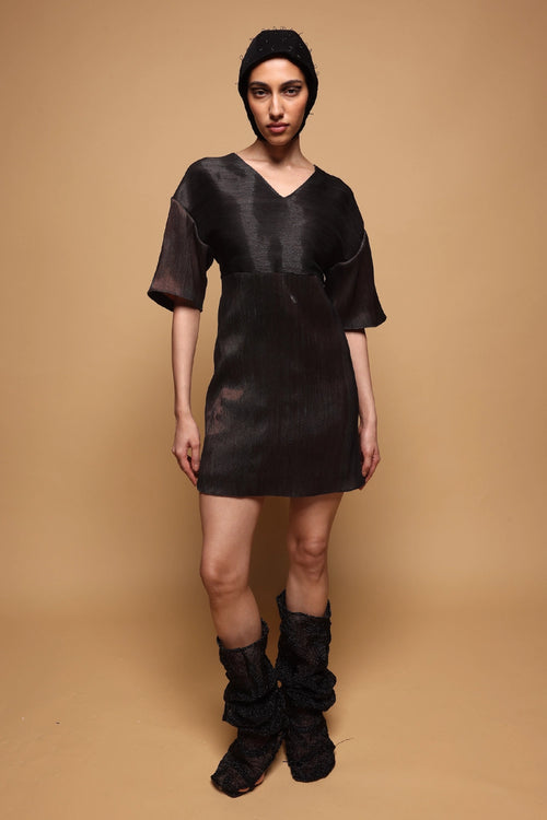 Blush Black Dress