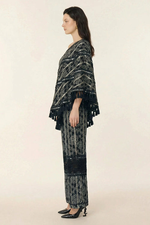Amelina Off Shoulder Sharara Set