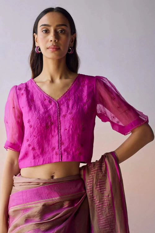 StarBloom Bright Pink Blouse