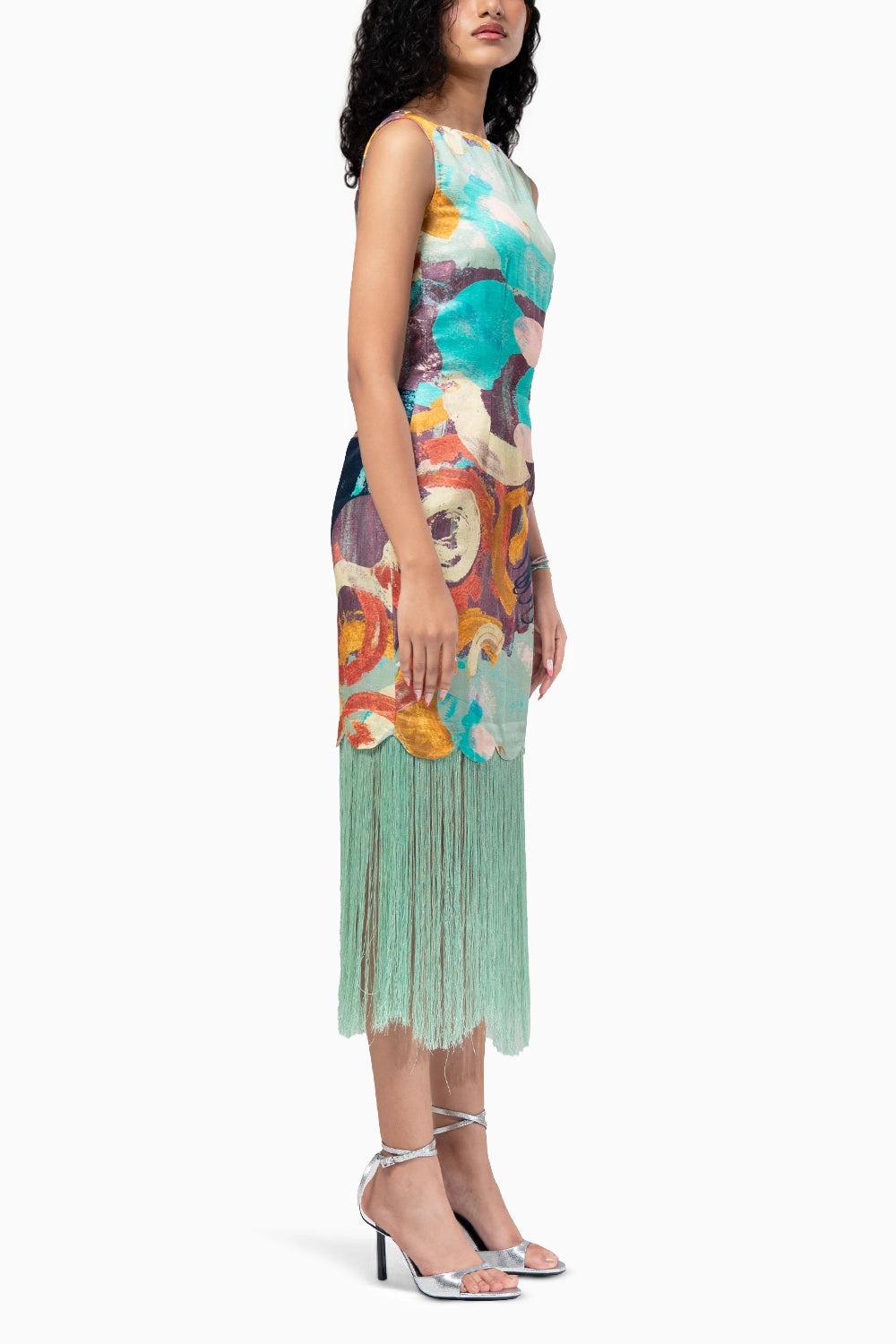 Riva Fringe Dress