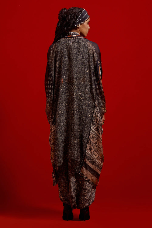 Ritu Kaftaan Midi Jacket Set