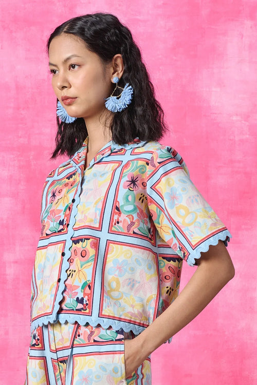 Posette Cropped Shirt