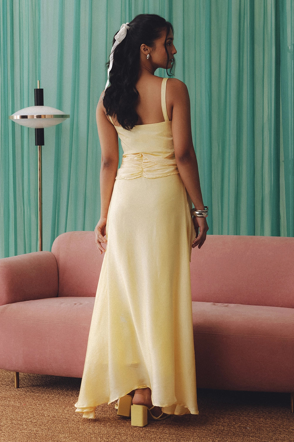 Savannah Satin Dress