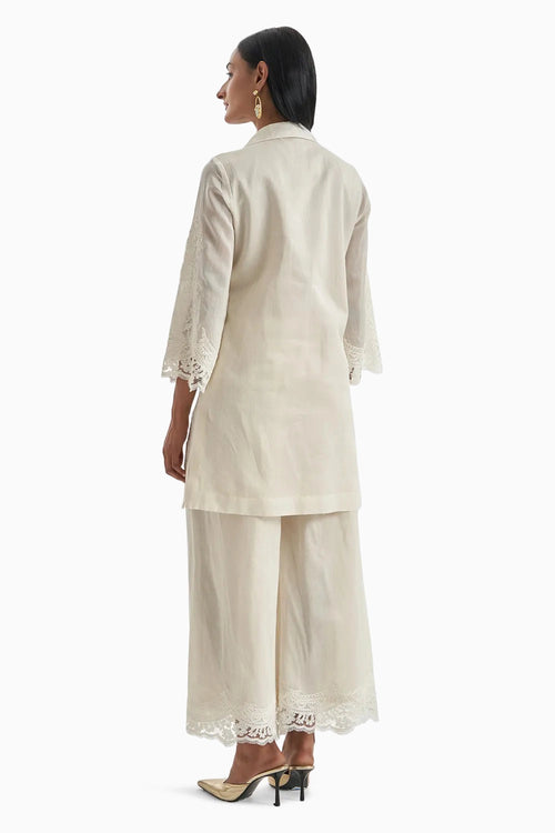 Ivory Lace Long Co-ord