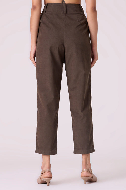 Helk Olive Needlecord Pants