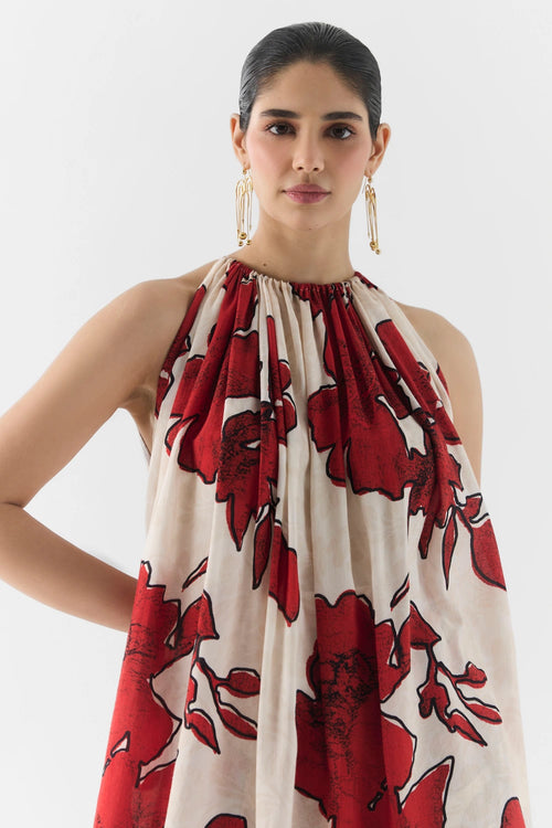 Rosalie Halter Kurta And Pants Set