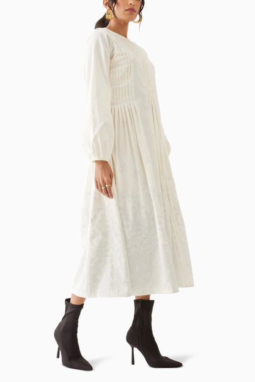 Hazel Off White Dress