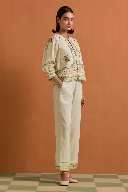 Ivory Verdant Co-ord Set