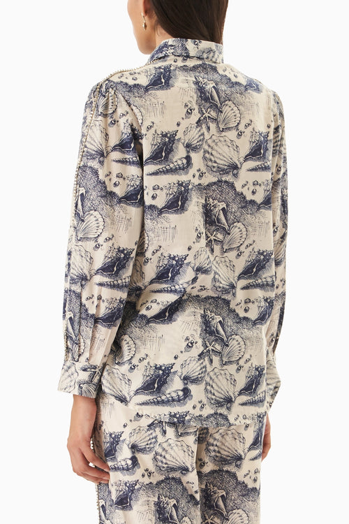 Marine Mood Embellished Shirt