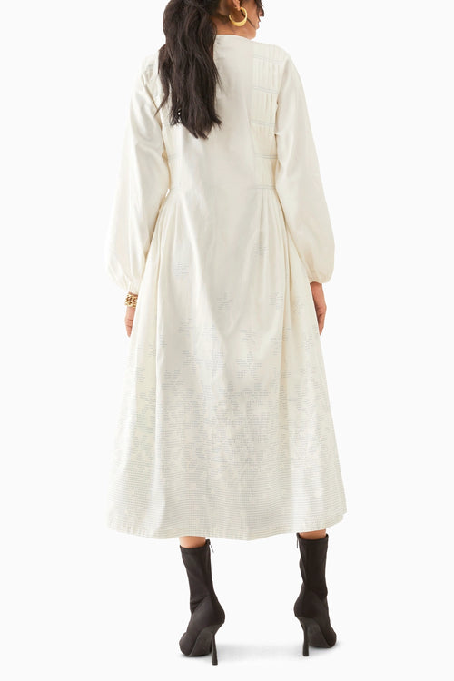 Hazel Off White Dress