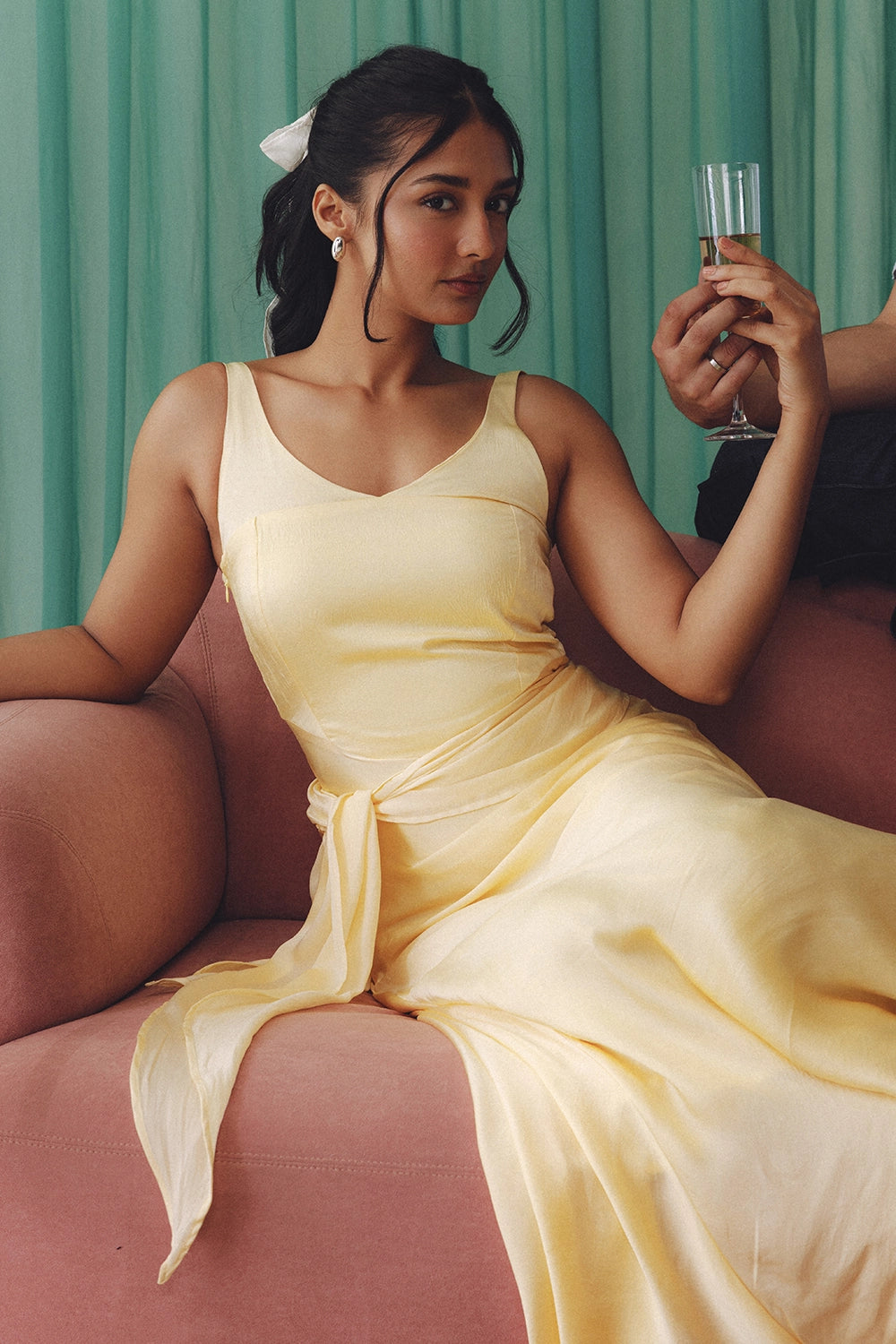 Savannah Satin Dress